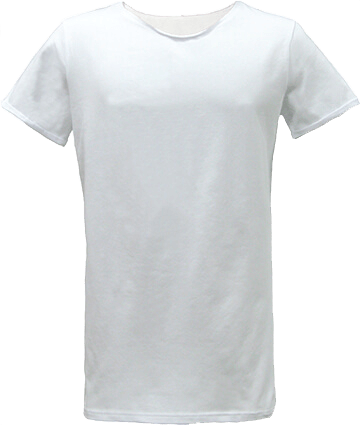 футболка мужская  с рваной горловиной
