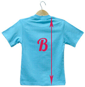 детская футболка мерка Б