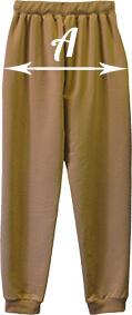 ширина мужских спортивных брюк размерная сетка