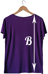 Мерка Б футболка женская из вискозы