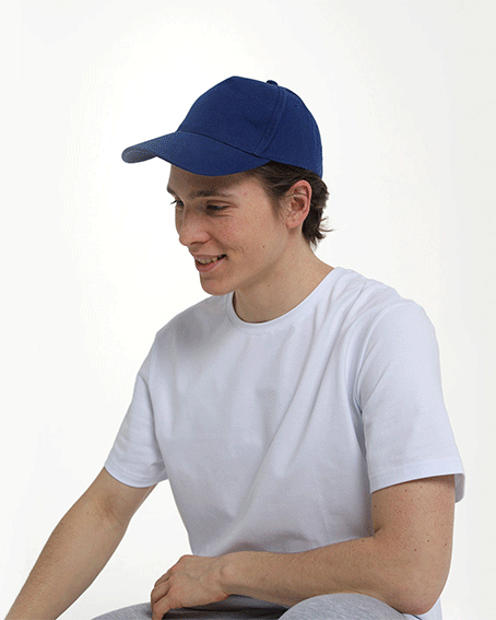 бланковые велюровые бейсболки