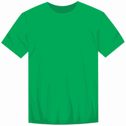 Зеленая футболка на ребёнка без рисунка SUN