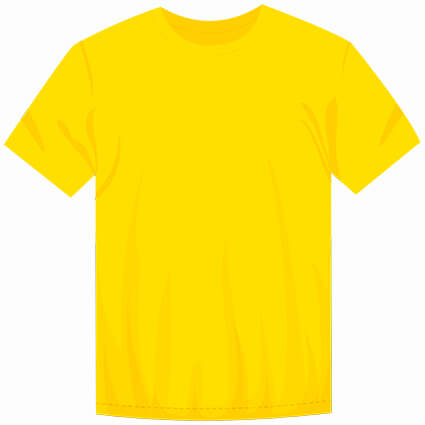 Желтая футболка на ребёнка без рисунка SUNт