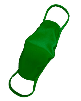 многоразовая маска зелёная