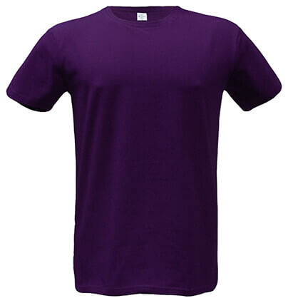 футболка мужская Стрейч-Премиум цвет: фиолетовый