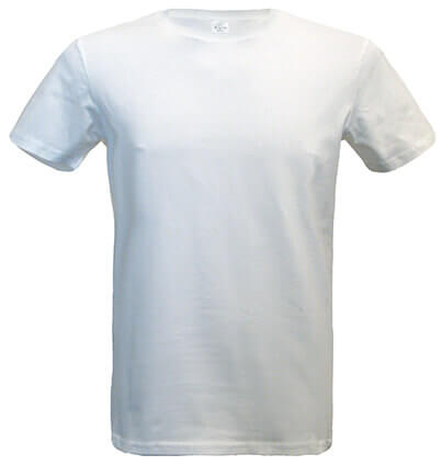 футболка мужская Стрейч-Премиум цвет: белый