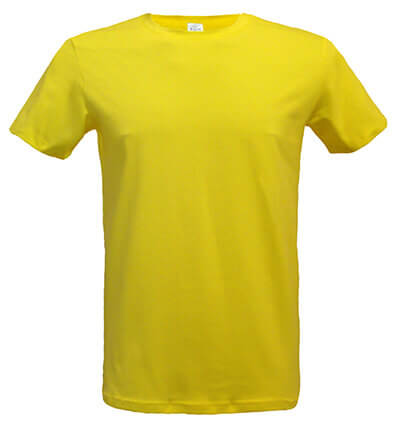 футболка мужская Стрейч-Премиум цвет: лимонный