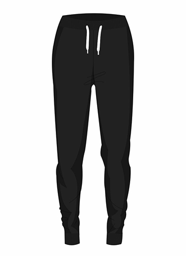 штаны трикотажные женские чёрные от производителя в СПб