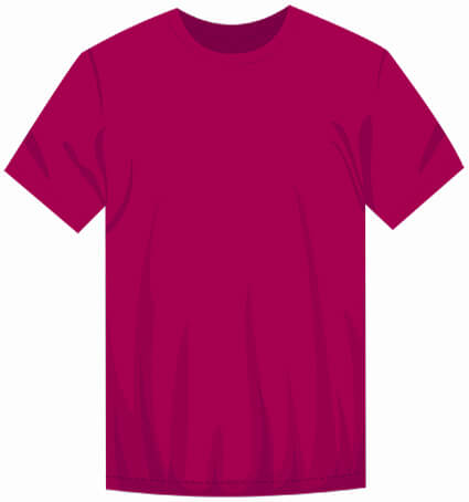 Бордовая футболка на подростка без рисунка SUN