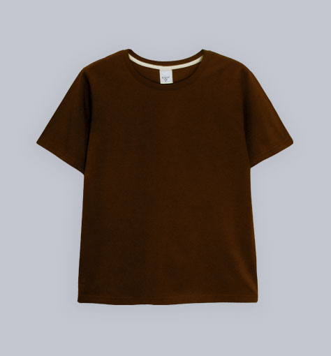плотная женская футболка коричневого цвета купить в СПб ффутболка женская коричневая модель Стрейч200 от производителя SuN
